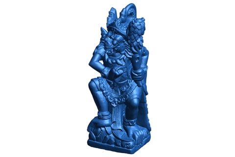 Software peel 3d zastosowanie - skan posągu