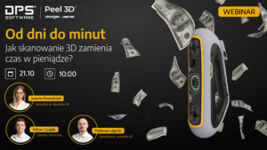 Skanowanie 3D korzyści biznesowe - zaproszenie na webinar